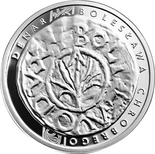 Moneta 5 zł Denar Bolesława Chrobrego 2013