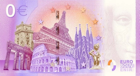 Banknot 0 euro 10 rocznica Beatyfikacji Jana Pawła II 2021 001133