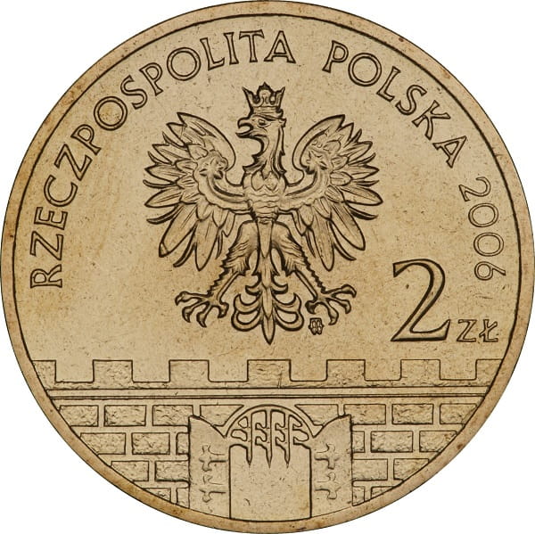 Moneta 2 zł Legnica 2006