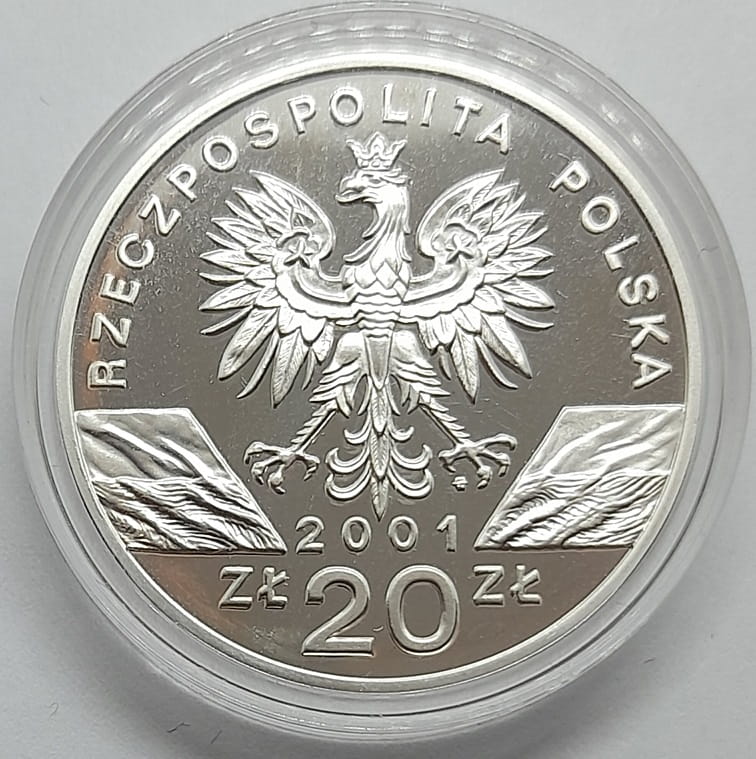 Moneta 20 zł Paź Królowej 2001