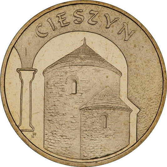 Moneta 2 zł Cieszyn 2005